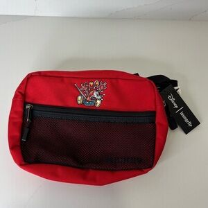 NWT Loungefly Disney Mickey Mouse Fanny Pack Red Crossbody